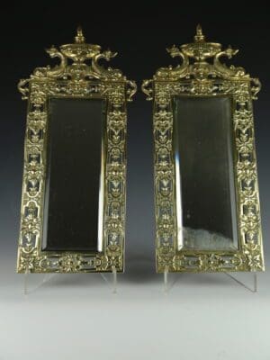Antique Pair of British Victorian Wall Mirrors
