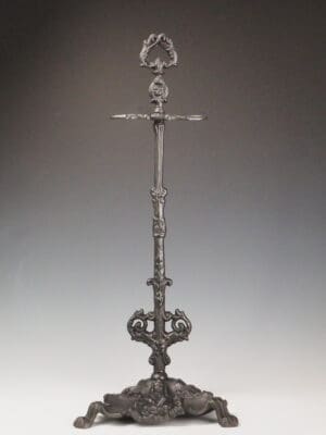 Antique Cast Iron Tool Stand | Cherub Design