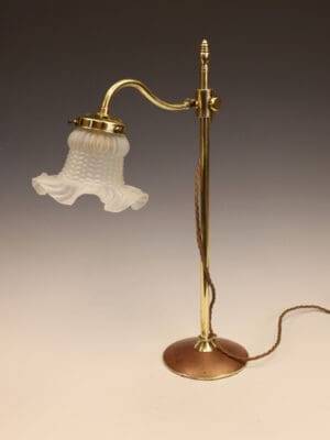 Art Nouveau Adjustable Table Lamp Continental, circa 1900–1910