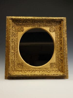 Fine William IV Giltwood and Composition Cushion Mirror